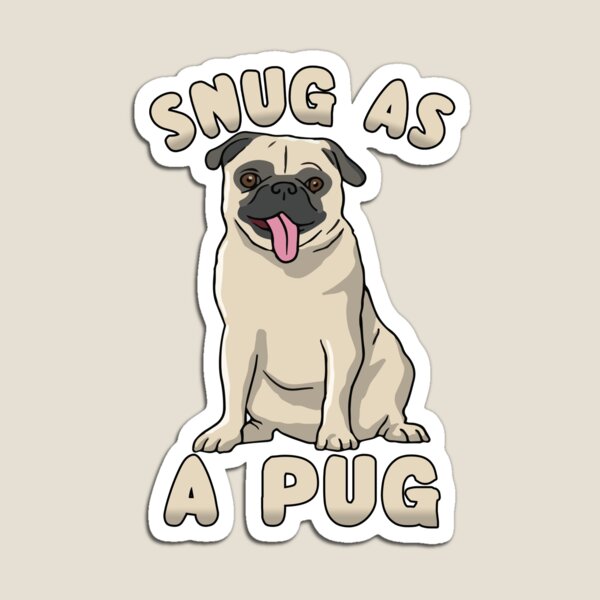 Item preview, Snug as a Pug designed and sold by EverythingKawai.