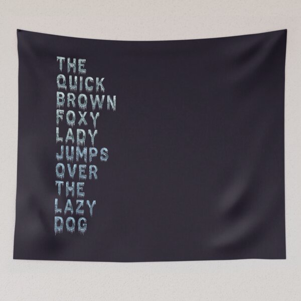 Item preview, The quick brown foxy Lady - Ice Cold Color designed and sold by Art-Frankenberg.