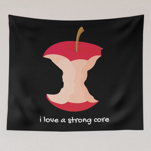 Item preview, I love a strong core. Funny food and workout pun. designed and sold by JellyBeenzz.