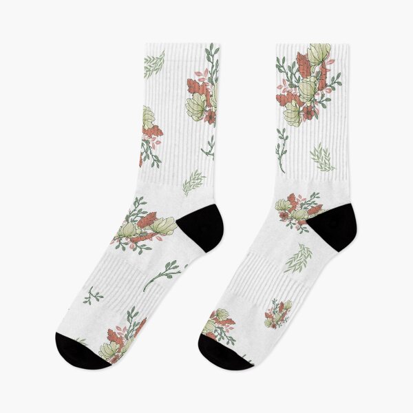 Item preview, Handmade Painted Seamless Pastel Yellow, Green Colors Flowers Pattern designed and sold by digoarpi.