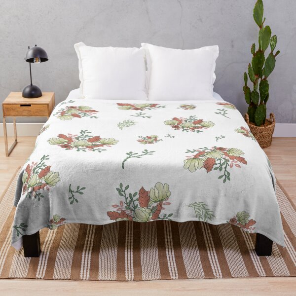 Item preview, Handmade Painted Seamless Pastel Yellow, Green Colors Flowers Pattern designed and sold by digoarpi.