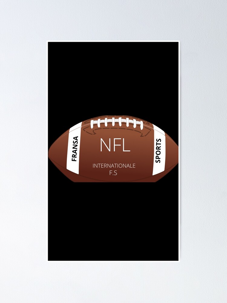 NFL AMERICAN BALL Poster by fransa21