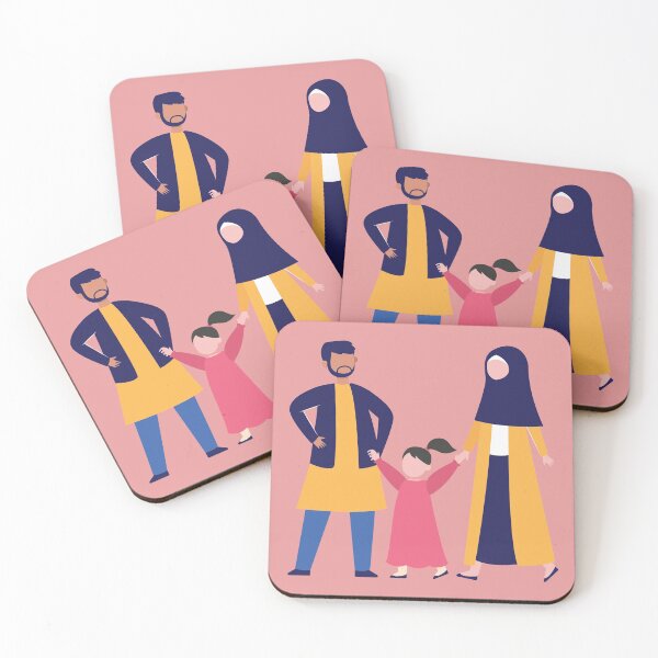 Item preview, Happy Family Life | Muslim Family Life designed and sold by WIO Whatever Is ON.