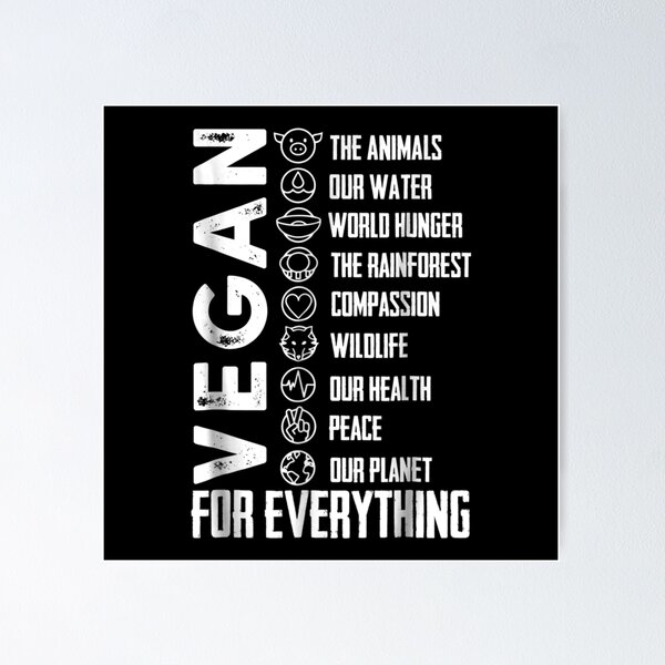 Item preview, Vegan For Everything Planet/Earth Day designed and sold by ashtonsan.