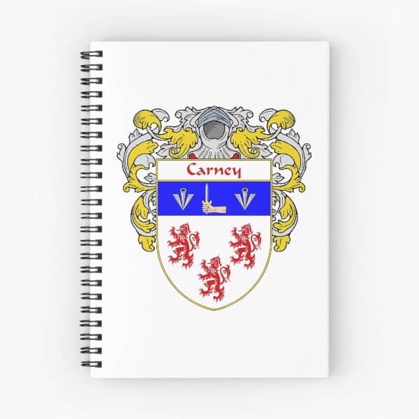 Item preview, Carney Coat of Arms/Family Crest designed and sold by IrishArms.