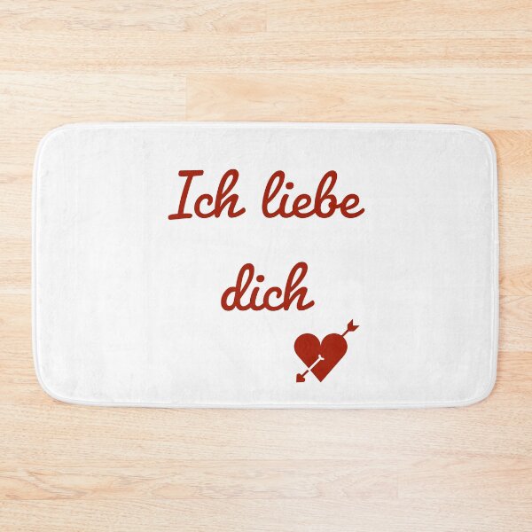 Item preview, Ich liebe dich (I love you in German) designed and sold by Silviajones.
