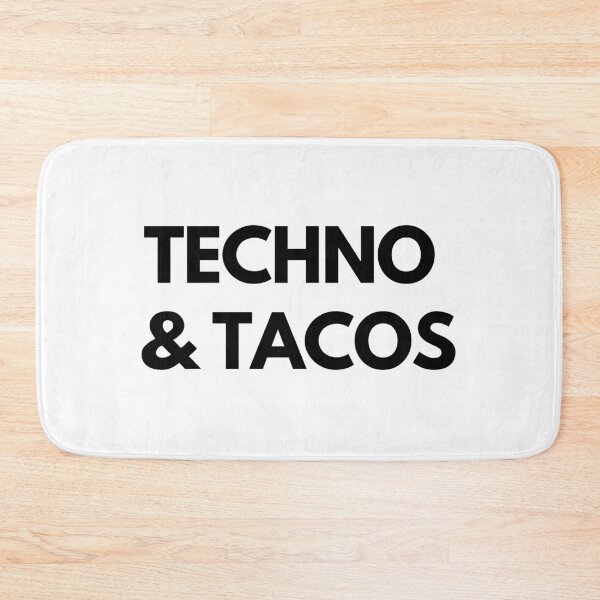 Item preview, Techno and tacos designed and sold by schenwow.
