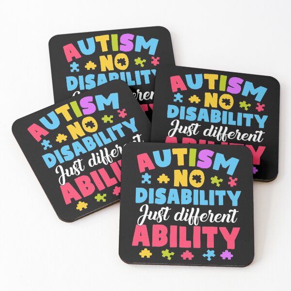 Item preview, Autism No Disability Just Different Ability Awareness Shirt designed and sold by jvtee.