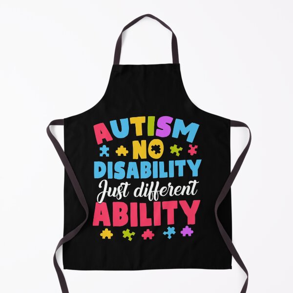 Item preview, Autism No Disability Just Different Ability Awareness Shirt designed and sold by jvtee.