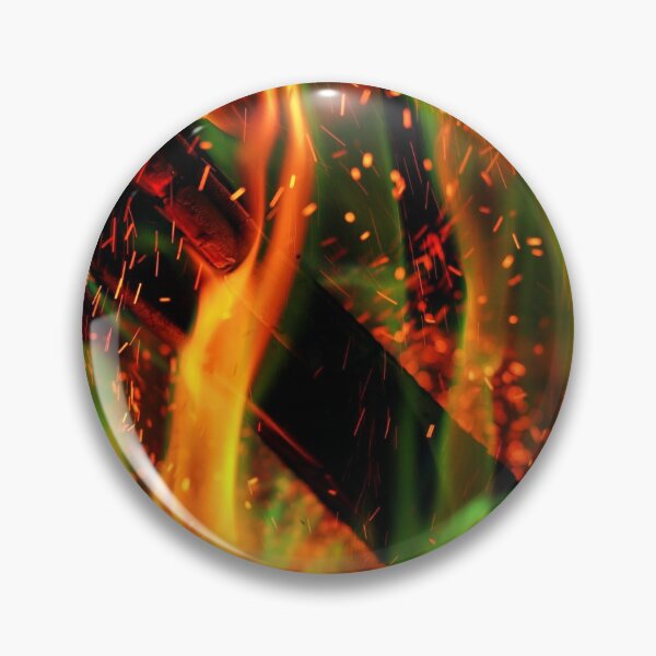 Item preview, Green and Yellow Flames designed and sold by Carolyn's Captures - Original Photohgraphy.