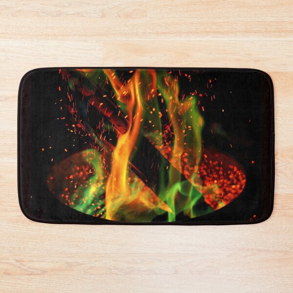 Item preview, Green and Yellow Flames designed and sold by Carolyn's Captures - Original Photohgraphy.