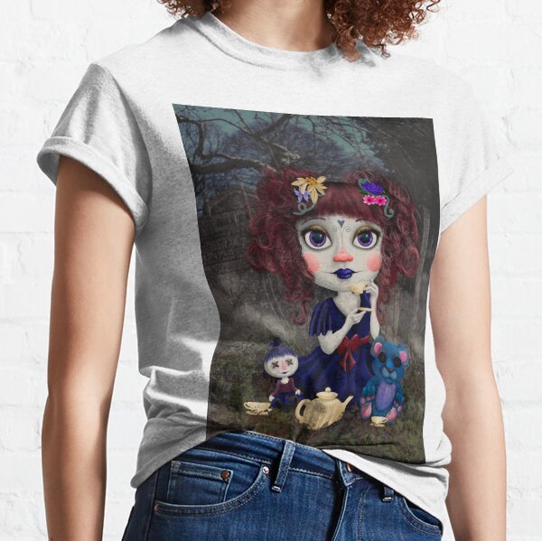 Gotic girl, teaparty Classic T-Shirt