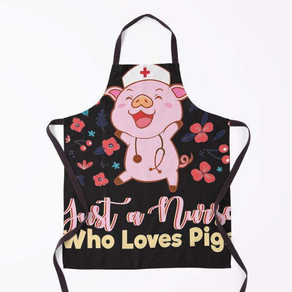 Item preview, Funny Just A Nurse Who Loves Pigs designed and sold by wriunimso.