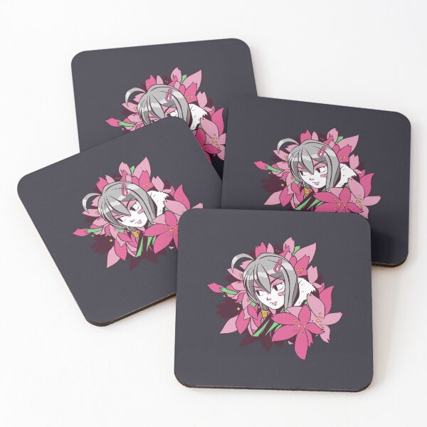 Item preview, Anime girl with flowers designed and sold by DerSenat.