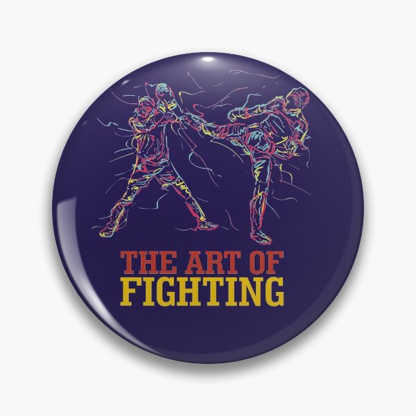 Item preview, MuayThai Fight Kick Boxing art painting Design designed and sold by Wisit Thongngam.
