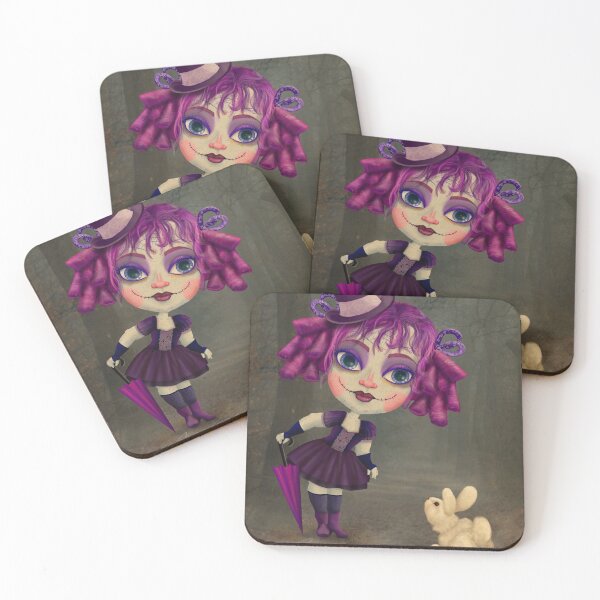 Item preview, Gothic girl finds bunny designed and sold by diniez.