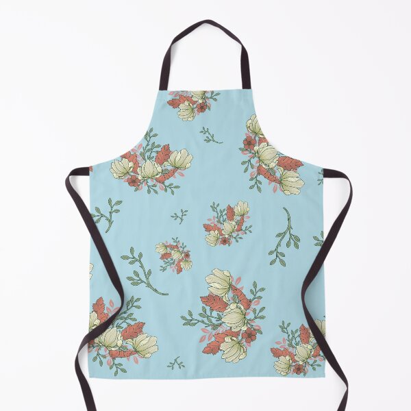 Item preview, Handmade Painted Seamless Pastel Yellow, Green Colors Flowers Pattern designed and sold by digoarpi.
