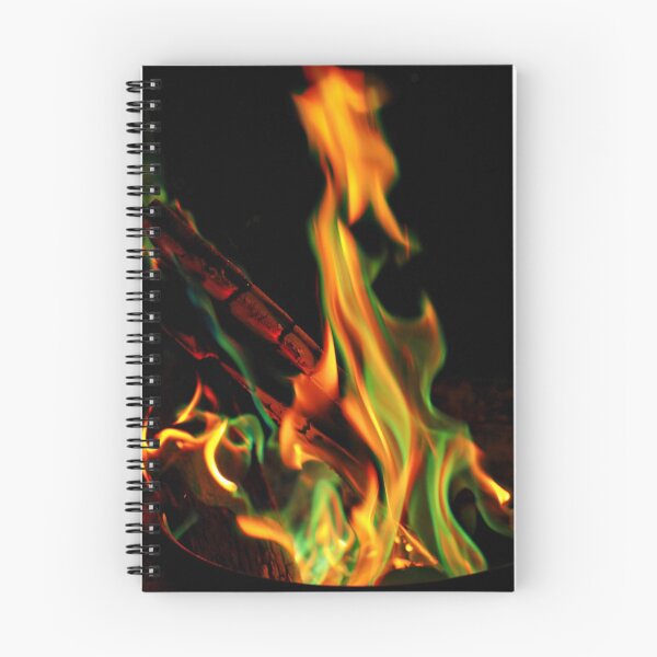 Item preview, Yellow and Green Flames designed and sold by Carolyn's Captures - Original Photohgraphy.