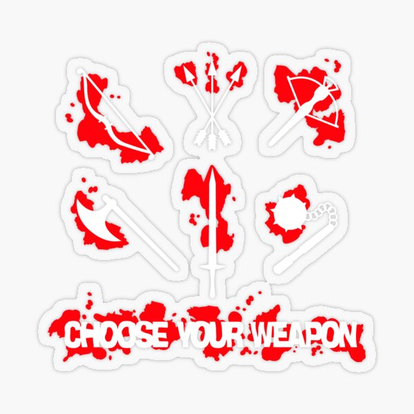 Item preview, Choose your Weapon designed and sold by danielasynner.