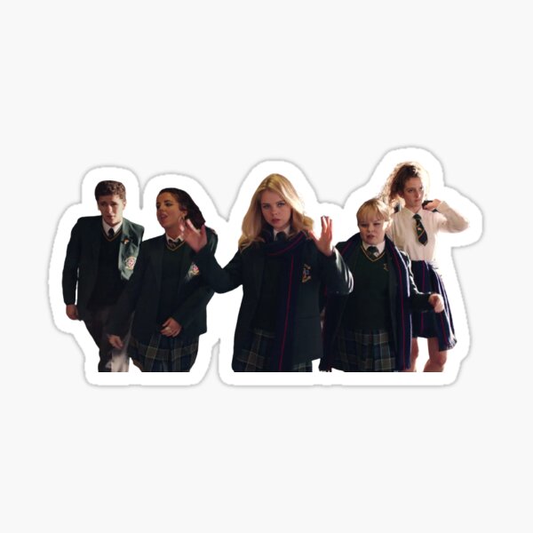 derry girls slow-motion walk Sticker