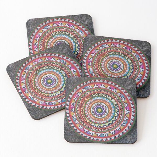 Item preview, Meditational Colorful Mandala designed and sold by nikkymandala.