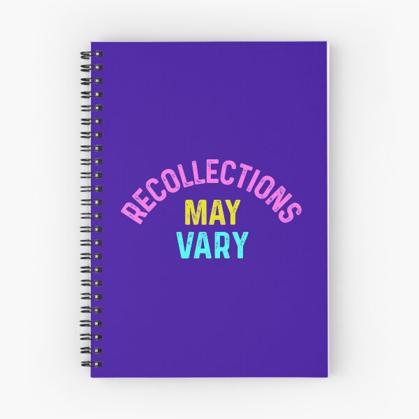 Item preview, Recollections May Vary  designed and sold by champagnemoment.
