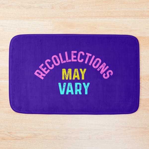Item preview, Recollections May Vary  designed and sold by champagnemoment.