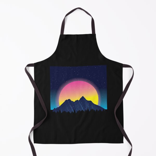 Item preview, Retro sunset mountains designed and sold by DerSenat.