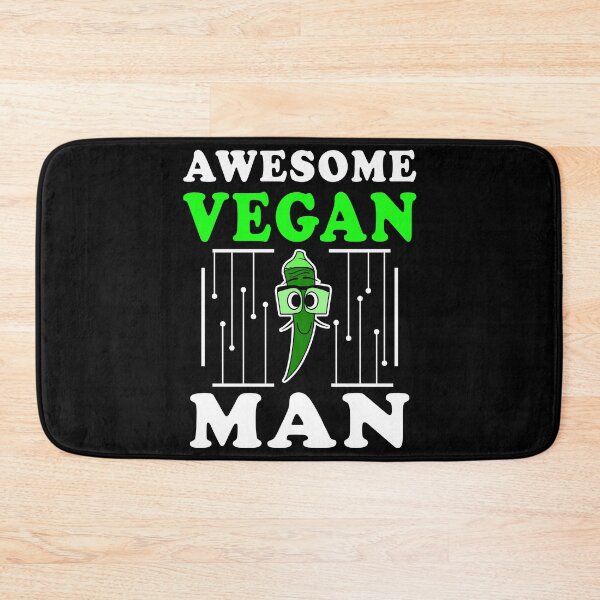 Item preview, Awesome Vegan Man Vegetable Okra Plant  designed and sold by vineeth.