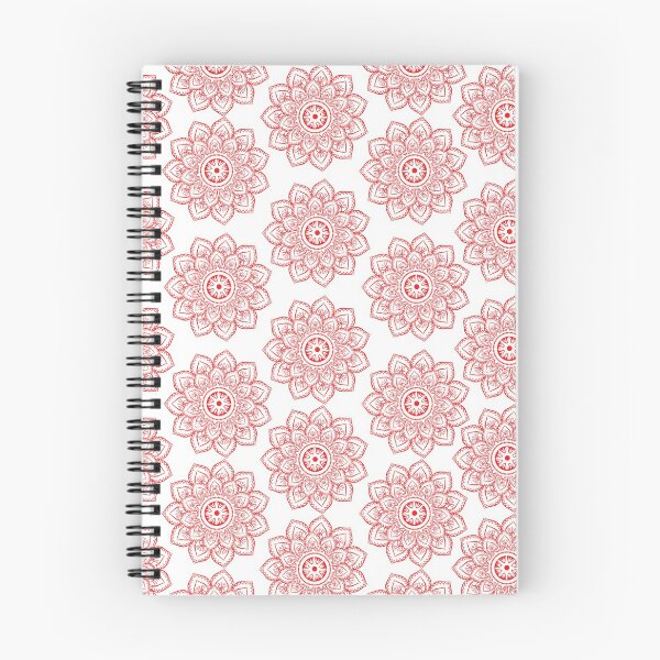 Item preview, Ornamental pattern in red- floral design designed and sold by NikitaAg.
