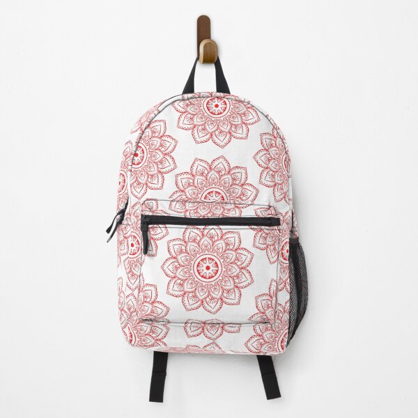 Item preview, Ornamental pattern in red- floral design designed and sold by NikitaAg.
