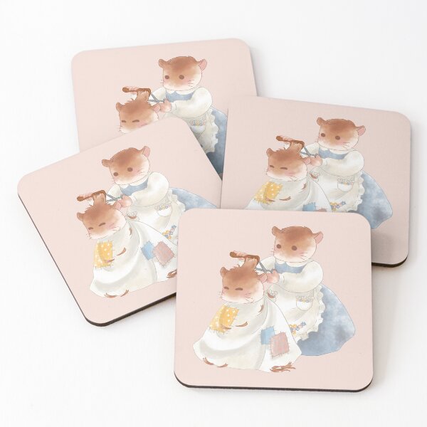 Item preview, Cottagecore Mouse Mama Quarantine Home Haircut designed and sold by Jieul.