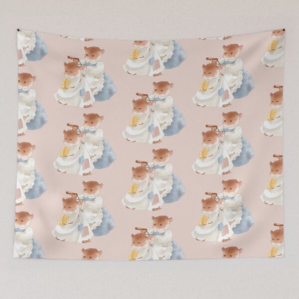 Item preview, Cottagecore Mouse Mama Quarantine Home Haircut designed and sold by Jieul.