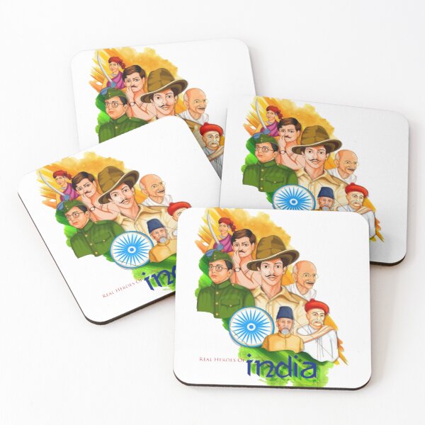 Item preview, India famous national heros  designed and sold by Sovik Goswami.