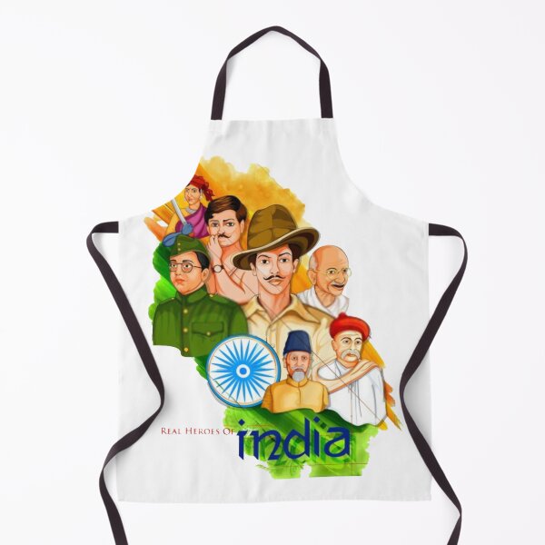 Item preview, India famous national heros designed and sold by Sovik Goswami.