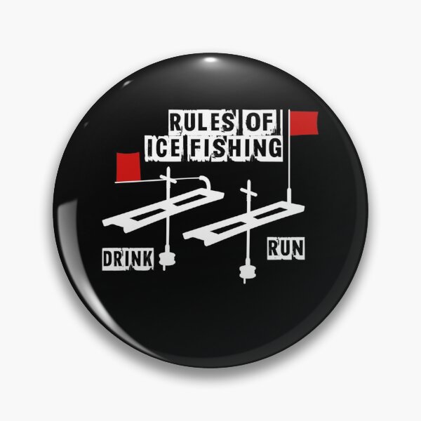 Item preview, Funny Rules of Ice Fishing Drinking designed and sold by Fumisa.