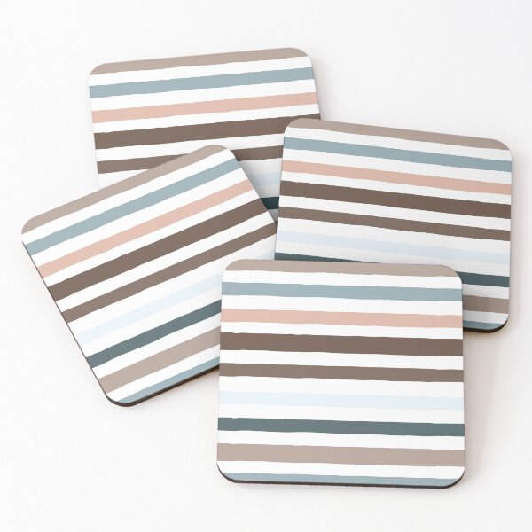 Item preview, Minimal colorful stripes. Funky lines in retro colors designed and sold by Abbara.