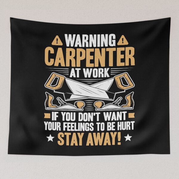 Item preview, Carpenter Carpentry Joiner Wright Woodworker Gift designed and sold by Krautshirts.