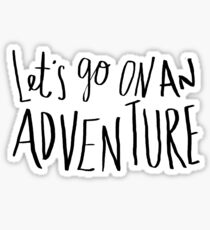 Let's Go on an Adventure Sticker