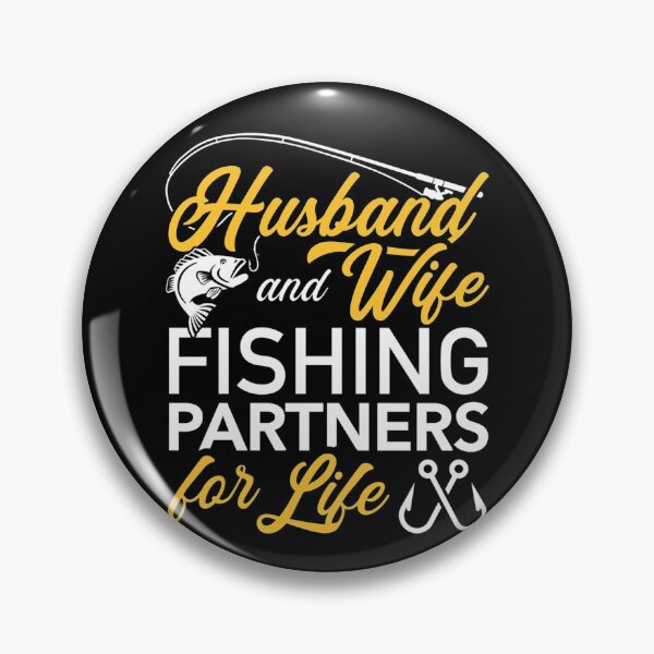 Item preview, Husband and wife fishing partners for life designed and sold by Fumisa.