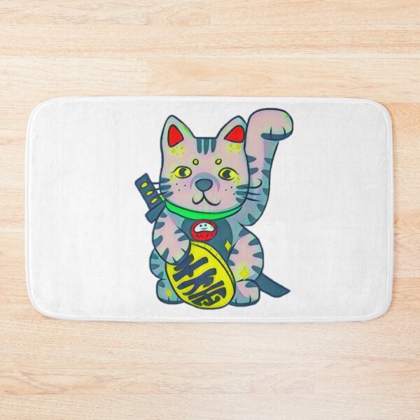 Item preview, Vector illustration of kungfu cat designed and sold by Drawartista.
