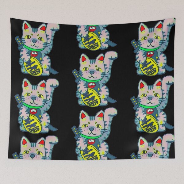 Item preview, Vector illustration of kungfu cat designed and sold by Drawartista.