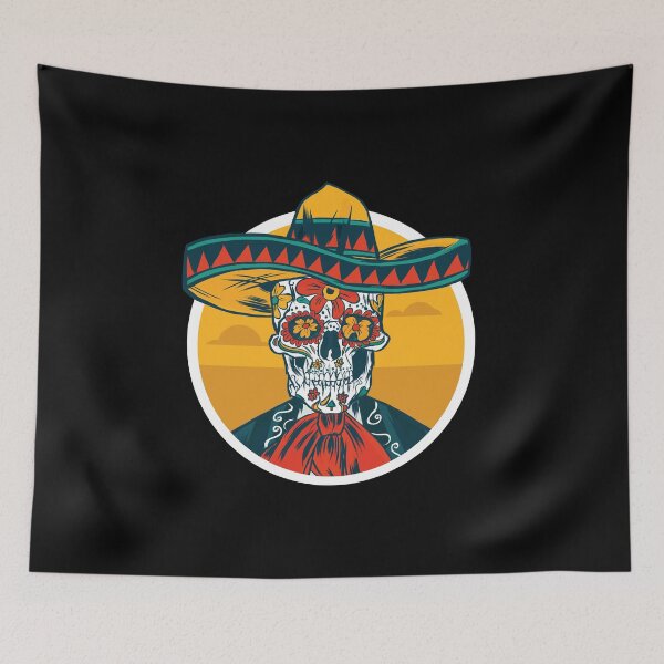 Item preview, Sombrero skeleton - fun halloween gift designed and sold by PrintPress.