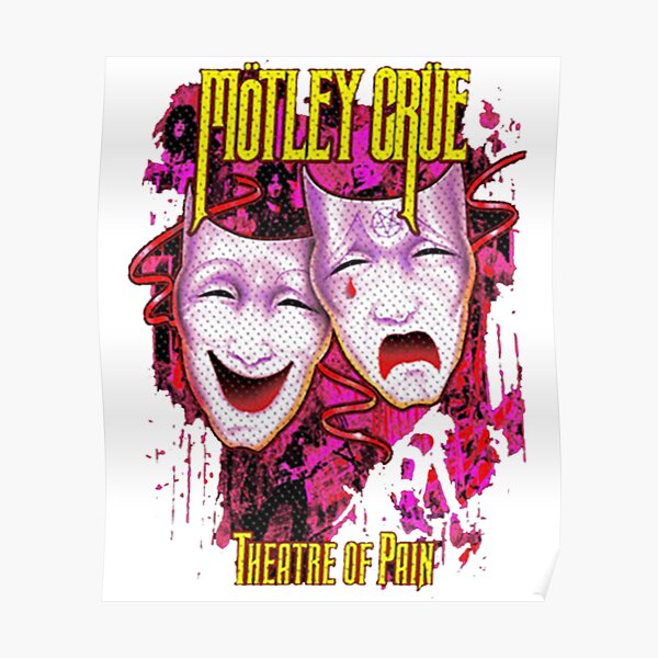 Motley Crue Band Rock Poster