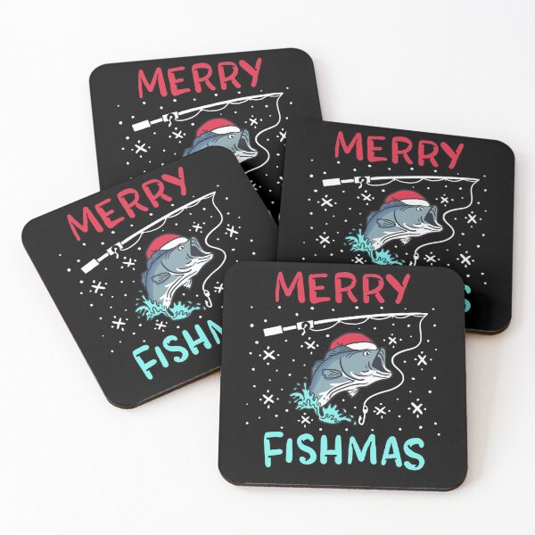 Item preview, Merry Christmas Fishmas Funny Fishing Fish Reel Gift designed and sold by Fumisa.