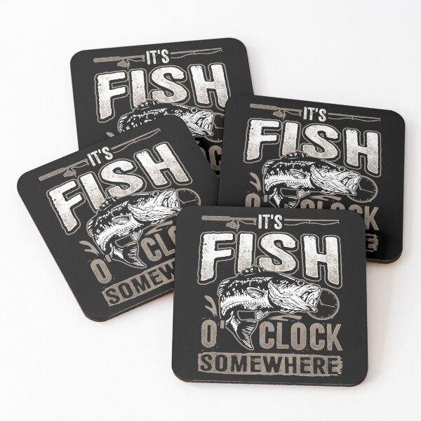 Item preview, It's Fish O'clock Somewhere Funny Fishing designed and sold by Fumisa.