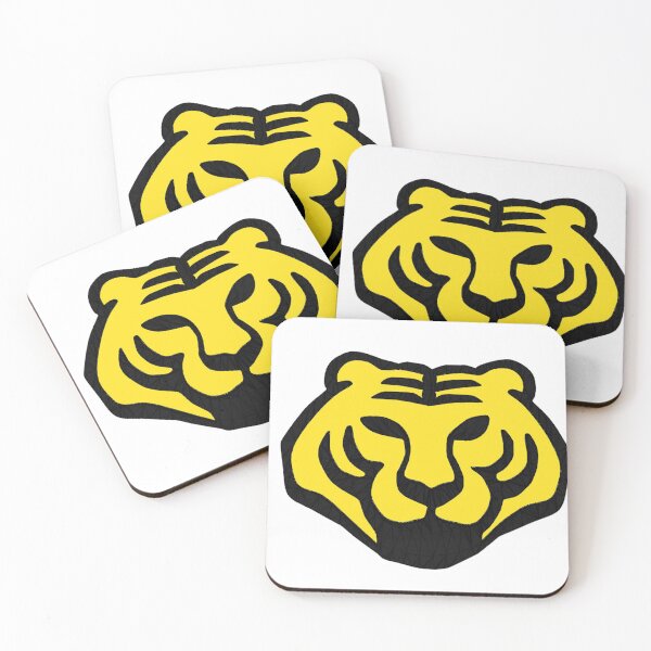 Item preview, yellow tiger head animal face designed and sold by JforLAB.