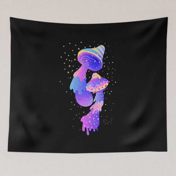 Item preview, Pyschedelic trippy mushroom design designed and sold by PrintPress.