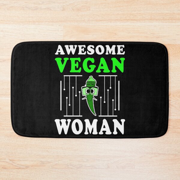 Item preview, Awesome Vegan Woman Vegetable Okra Plant  designed and sold by vineeth.