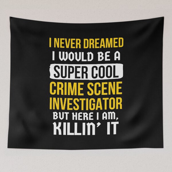 Item preview, Super Cool Crime Scene Investigator designed and sold by AwesomeWorld1.